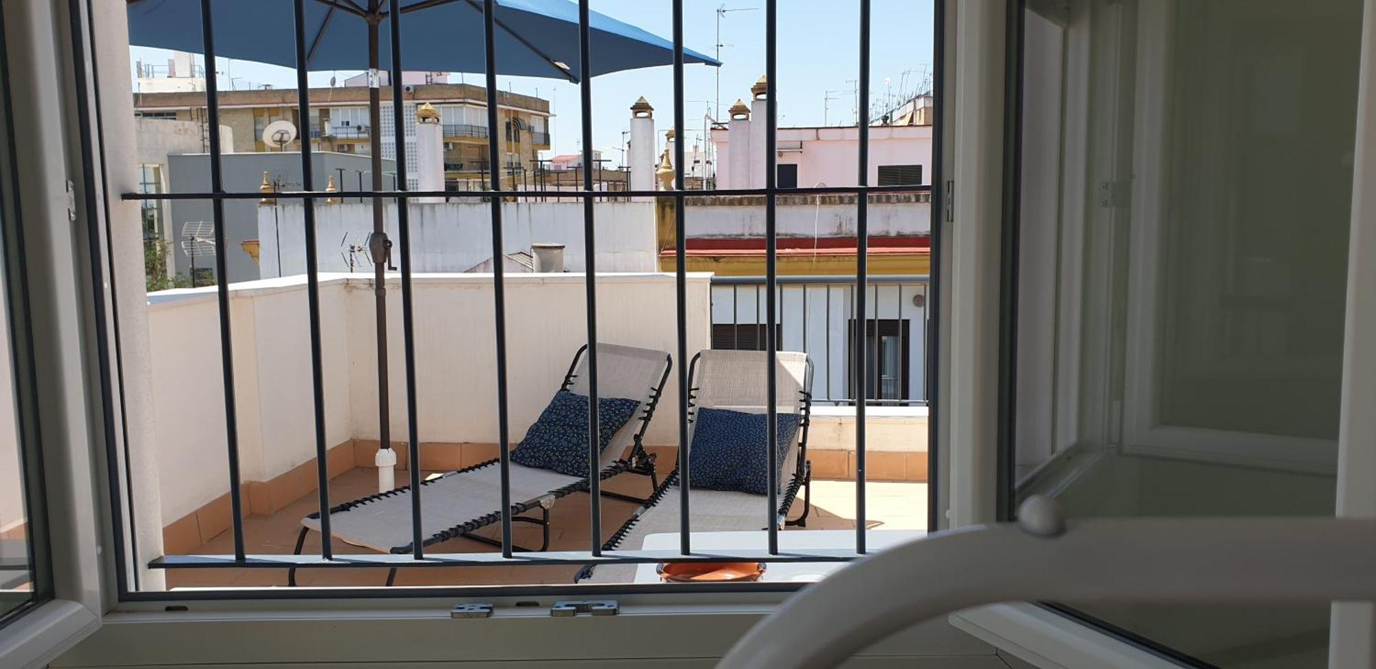 Atico Aire De Triana Apartment Seville Luaran gambar